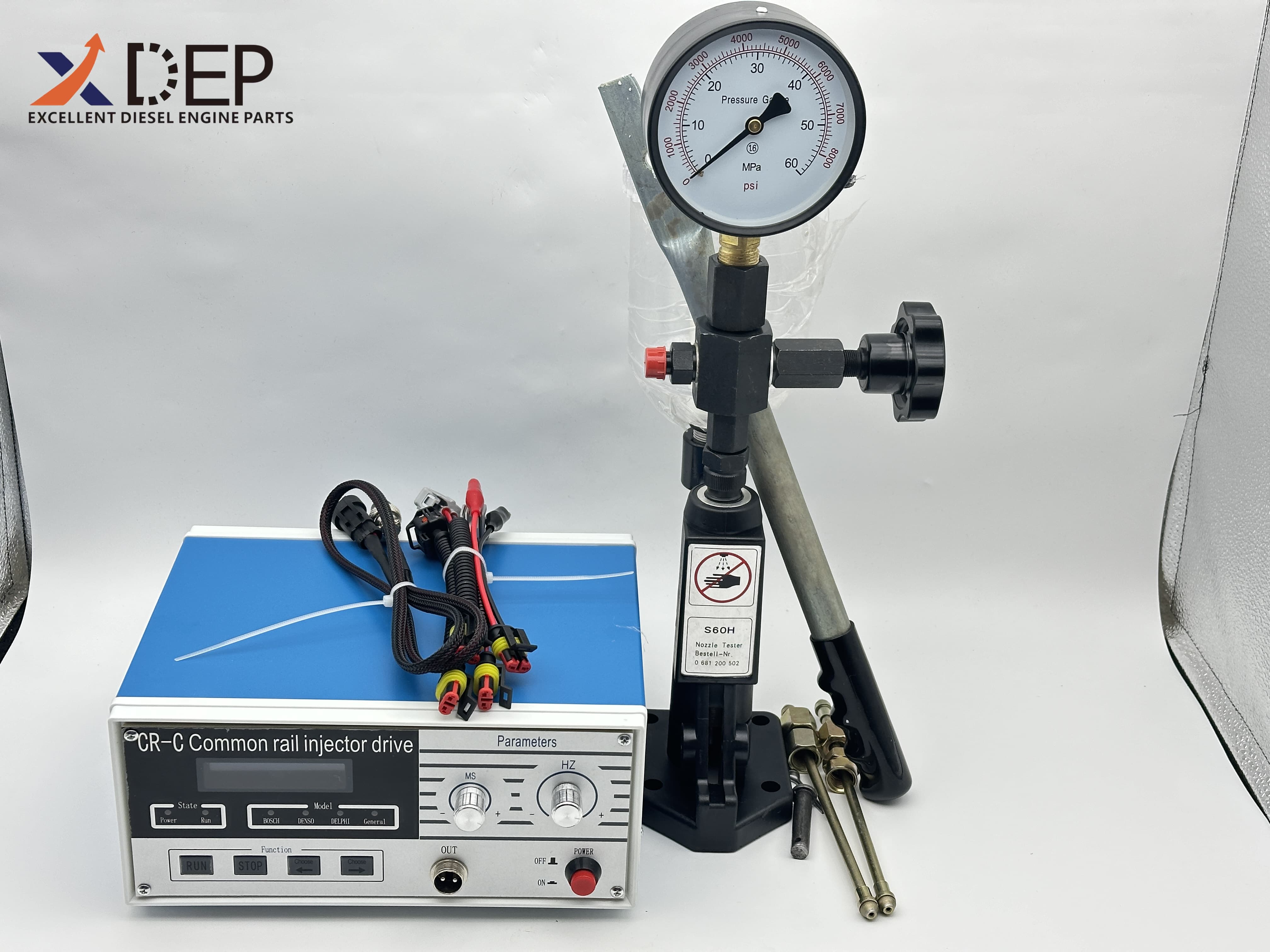 Xdep Diesel Engine Parts Tool 0681200502 Injection Nozzle Tester S60h and Cr-C Common Rail Injector Drive