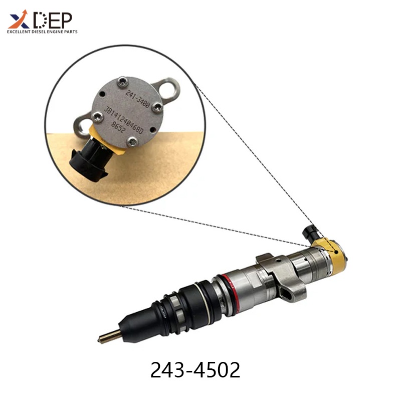 Fuel Injector for Caterpillar CAT C7 Diesel Engine 243-4502